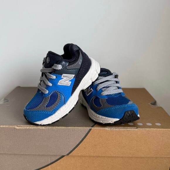 New Balance 2002 R ‘Blue Eclipse’ Toddler Sneakers- SZ 6 C - Picture 1 of 11